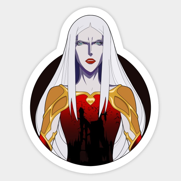 Carmilla Sticker by PrintbyChristine